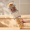 Matburkar Canisters Kitchen Stora Box Food Storae Container förseglad fuktsäker regn Stora Tank med lock Coffee Bean Noodles Bottle Canister L49