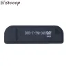 Box Elistooop TVチューナーUSB2.0デジタルダブFM DVBT RTL2832U SDR RTLSDR TV STICKデジタルテレビレシーバーIRリモートアンテナ