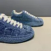 Luxury Nouveau designer pour hommes Roissiers bleus à la dentelle épaisse de la causalité des chaussures causales Mocasins masculins Hip-hop Rock Sneakers de marche