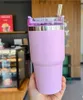 Mugs Mus new Car Ice Cup 304 Stainless Steel Insulated Cup Convenient Lare Capacity Sipper Coffee Cup Car Cup L240312 L49