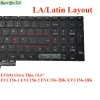 Клавиатуры US LA LA LAIN BRABIL Клавиатура для EVOO Ultra Thin Thin Notebook EVC156 EVC1561 EVC1561BK EVC1562 2BK PTBR BRASIL Португальский Teclado