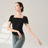 Portez du ballet de danse de ballet pour femmes coton blouse élégant adulte classical long / court entraînement à manches