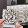 10pcs Adesivi autoadesivi impermeabili fai-da-te adesivi 3D per piastrelle in cristallo mobile Riflettente cucina soggiorno decalcomanie San Valentin