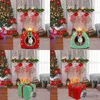 Cat Beds Furniture Christmas Dog Cat Bed House Christmas Tree Shape Pet Cat Home Warm Sleeping Nest Dog Cat Soft Warm Removable Kennel Pet Supplies