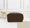 2024 large toiletries bag comes with double zipper large opening leather bag with built-in zipper patch pocket for makeup bag