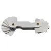 RADIUS-FILLET GAUGE CONCAVE ARC Convesso Strumento di misurazione R1-6.5 / R7-14.5 / R15-25