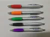 Bolígrafos de alta calidad más vendida publicidad Estilo popular Promocional plástico plástico Pen de bola promocional con logotipo personalizado impreso