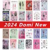 2024 Domi Equal Replacement Stickers New Korean Style Character Pocket Stickers Mobile Phone Case Decoration