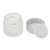 Zugesperrte Glasfälumflaschen leerer Kosmetik -Jar -Topf Lidschatten Gesichtscremesbehälter 5/10/15/20/30/50/100g 1pc