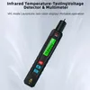 Thermomètre infrarouge A40 Byle électrique Type de stylo électrique Intelligence VFC Test de tension de fréquence variable VFC 1PC