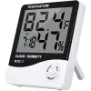 HTC-1 Termômetro Digital Highomômetro Alarme/Alarme Calendário 5 Funções