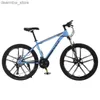 Bikes Neues 2024 Disc Brake Macce Mountainbike 26 Zoll 21 Geschwindigkeit High Carbon Stahl Rahmen Offroad Bike L48