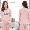 Abbigliamento da casa babyoung 2024 donne invernali set di pigiami set di pigiami a maniche lunghe in cotone