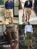 Pantalones para hombres enejan pantalones cortos de cintura alta kulka muelle de trabajo ropa de trabajo