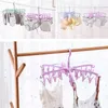 Hangers ondergoedsokken met 24 clips Multiple Purpose Droog Rack voor sjaals slipjes doekluiers