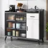 Curio Bar Corner Living Room Шкафы кухня вход в винный винный шкаф хранилище