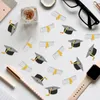 Party Decoration 100pcs Graduation Season Confetti Table Klasse van 2024 Dertinelijke hoed gooien voor viert