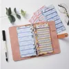 12st 6RING BINDER Budget Planner Organiser Löstblad Blomma Print Money tracker kostnad Budget Tracker Sheets Spending Tracker