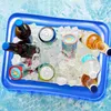 Spoons Freezer Inflatable Ice Bar Pool Party Small Cooler Mats Buffet Pvc Server Trays