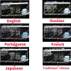 English/Portuguese/Japanese/French/Russian Manual Saturn HD Loader SAROO SS Everdrive Use TF Card Read ISO Adapter