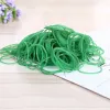 Bands de caoutchouc naturel de haute qualité Rouge / Green Strong Elastic Bands Office for School Industrial High Temperature Resistance