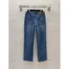 Brand Jeans Femmes Jean Designer High Taist and Slim Harem Pantal