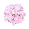 Fleurs décoratives 12pcs / pack Floral Wedding Party Fake Bedroom DIY Centre central artificiel Hortensia Head Bouquet Salon