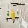 Inne zaopatrzenie ptaków huśtawka zabawkowe krawędy hangable okonie w klatce wspinaczkowe Budgies Ćwiczenie rozrywka dziobek stojący