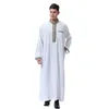 Etniska kläder män saudiska muslimska kaftan mantel jubba thobe arab thoub eid ramadan kalkon islam dubai abaya klänning traditionell mellanöstern