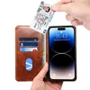 Phone Cases For Samsung Galaxy S24 S23 FE S22 A14 A54 A34 4G 5G Iphone 15 Wallet Leather Case Magic Flip Dual Protect