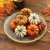 Decorative Flowers Artificial Halloween Pumpkin Decoration Simulated Vegetable DIY Craft Family Party Props Farmhouse Harvest