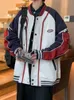 Lettera Y2K vintage giacca ricamata MENS Street Trend Wild PILOT Baseball Unifort Coppia Casual Casual Case Curse 240320