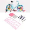 Storage Bottles 8 Pcs Paper-Rolling Pen Tool Set Crafts Supplies Happy Quilling Kit Needle Plastic Slotted Tools