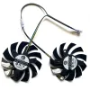 2pcs 75mm 0,35a 4pin pld08010s12hh GTX770 Худитор GPU для MSI GEFORCE GTX 580/570/560/560TI/480/465/460 GTX770