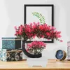 Decoratieve bloemen Astetische kamer Decor Artificial Pot Plant Faux Plants Binnen desktop Adornments Bereik