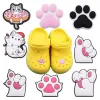 8pcs/Set Cele Cat Footprints Bute Charms for DIY Bransoleta Opaska Sandałowa Akcesoria dla dzieci Kobiet Party Favor Favor Prezenty