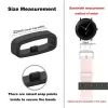 10pcs en caoutchouc en silicone watch band kearper Holder Boucle 18 mm 20 mm 22 mm Ringue d'activité accessoires Smartwatch