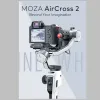 Gimbal Moza Aircross 2 Gimbal z Moza Ifocusm Obserwuj silnik ostrości dla DSLR Bezlusterowy ładunek aparatu do 7,1 funtów 12 godzin