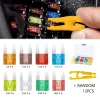 CAR -monteert 5/7.5/10/15/20/20/30/40A met doosclip assortiment Auto Blade Type Zekeringset Truck Auto zekering Set voor BMW VM Renault