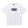 23 Summer Nisza Meichao High Street Kith Solid Kolor Drukowane męskie i damskie czysty bawełniany krótki rękawowy T-shirt