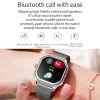 Montres 2023 New Fashion Smart Watch Femmes Bluetooth Call Health Monitoring Ladies Bracelet mignon IP68 Sports imperméables Smartwatch + Cadeau