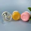 Storage Bottles 10g Acrylic Fruit Jam Bottle Empty Refillable Travel Portable Cosmetic Lip Glaze Face Cream Lotion Multifunction Spoon