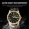 Poedagar Luxury Business Man Wristwatch imperméable Luminous Date Date Week Men Watch for Men Quartz Clock Leather Mens Watches Reloj 240408