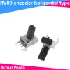 20pcs RV09 Horizontal12.5 mm Arbre 5k 10k 50K 100K 0932 RÉSISTOIRE RÉGLABLE 9 TYPE 3PIN Potentiomètre Igmopnrq