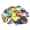 100pcs/set da 0,46 mm Celluloid Guitar Picks Bass Pic Plectrum Mediator Musical Instrument Musical Strument per 0,46 mm Plectrum