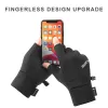 Running Gloves Men Women Non-Slip Palm Touch Screen Anti-Drop Windproof Thermal Warmth Outdoor Sports Jogging Gloves Waterproof