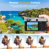5K Digital Camera with Front and Rear Cameras, Autofocus, Viewfinder, UHD Video, Vlogging for YouTube, 6Axis AntiShake Selfie Camera - Ideal for Photography Enthusiasts