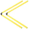 2 Pcs Football Training Rod Soccer Equipment Agility Railing Poles Abs Supplies