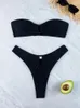 Women's Swimwear 2024 Bikini Women Swimsuit 2 Piece Sexy Beachwear Cutout Bath Suit Bandage Bikinis Sets Biquinis Swimming Suits