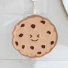 Towel Cute Cookie Design Children Handkerchief Coral Plush Home Handwashing Bathroom Hanging Absorbent Kitchen Clean Tools